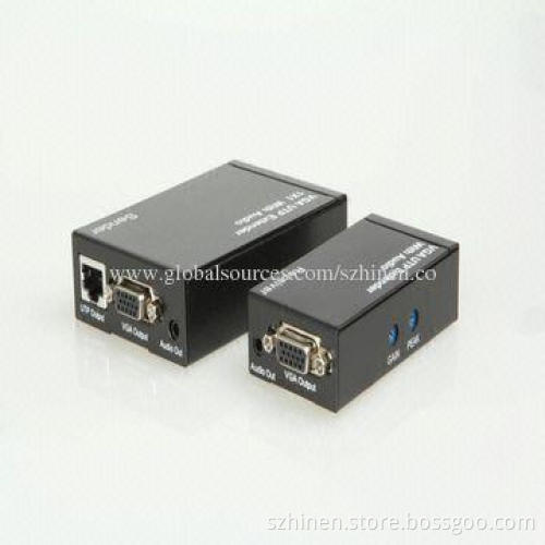 VGA UTP Extenders, 300m with Audio, Dual-output at Local Unit